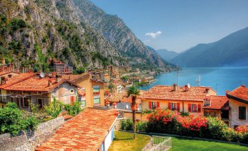 Blick auf Limone am Gardasee © pixabay.com/kordi_vahle